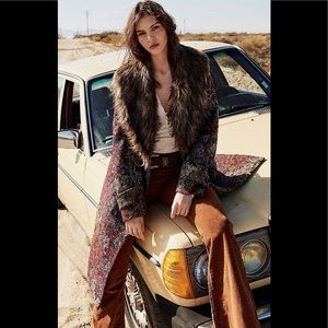 Free People In Good Company Coat. Brand New